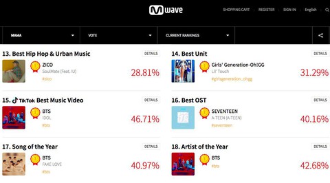 BTS và sức công phá không tưởng tại MAMA 2018 - Ảnh 5. BTS và sức công phá không tưởng tại MAMA 2018 - Ảnh 5.