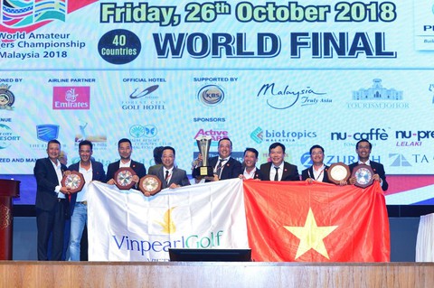 Những khoảnh khắc làm nên kỳ tích của đội tuyển golf Việt Nam - Ảnh 1. Những khoảnh khắc làm nên kỳ tích của đội tuyển golf Việt Nam - Ảnh 1.
