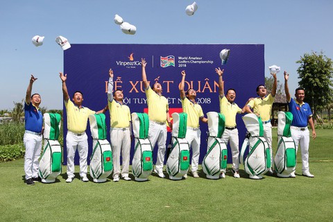 Những khoảnh khắc làm nên kỳ tích của đội tuyển golf Việt Nam - Ảnh 6. Những khoảnh khắc làm nên kỳ tích của đội tuyển golf Việt Nam - Ảnh 6.