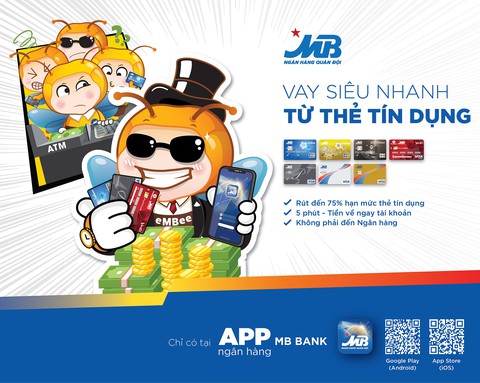 Vay online siêu nhanh từ thẻ tín dụng MBBank - Ảnh 1. Vay online siêu nhanh từ thẻ tín dụng MBBank - Ảnh 1.