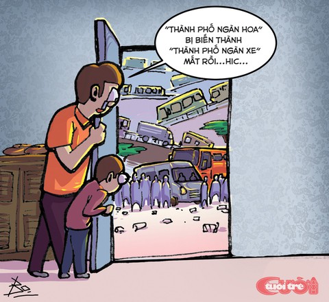 Cơn sốt Đà Lạt qua tranh biếm họa - Ảnh 10. Cơn sốt Đà Lạt qua tranh biếm họa - Ảnh 10.