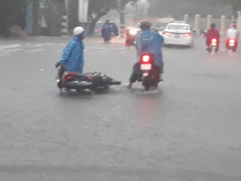 TP.HCM ngập diện rộng, cây ngã đè chết người đi đường - Ảnh 6. TP.HCM ngập diện rộng, cây ngã đè chết người đi đường - Ảnh 6.