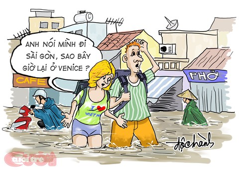 Sài Gòn bỗng thành dòng sông uốn quanh - Ảnh 1. Sài Gòn bỗng thành dòng sông uốn quanh - Ảnh 1.