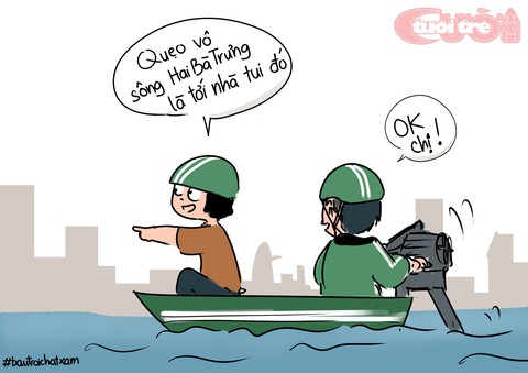 Sài Gòn bỗng thành dòng sông uốn quanh - Ảnh 7. Sài Gòn bỗng thành dòng sông uốn quanh - Ảnh 7.