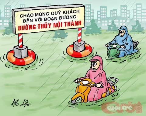 Sài Gòn bỗng thành dòng sông uốn quanh - Ảnh 9. Sài Gòn bỗng thành dòng sông uốn quanh - Ảnh 9.