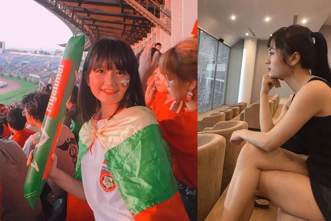 Những nữ CĐV xinh đẹp đốt cháy khán đài AFF Cup 2018 - Ảnh 5. Những nữ CĐV xinh đẹp đốt cháy khán đài AFF Cup 2018 - Ảnh 5.