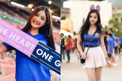 Những nữ CĐV xinh đẹp đốt cháy khán đài AFF Cup 2018 - Ảnh 7. Những nữ CĐV xinh đẹp đốt cháy khán đài AFF Cup 2018 - Ảnh 7.
