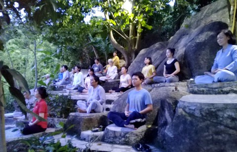 Lên núi học thiền - Ảnh 1. Lên núi học thiền - Ảnh 1.
