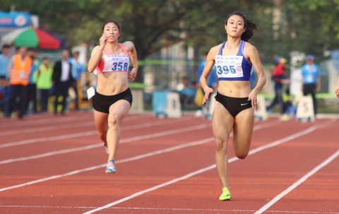 Lê Tú Chinh phá kỷ lục cự ly 100m tại Đại hội TDTT toàn quốc 2018 - Ảnh 1. Lê Tú Chinh phá kỷ lục cự ly 100m tại Đại hội TDTT toàn quốc 2018 - Ảnh 1.