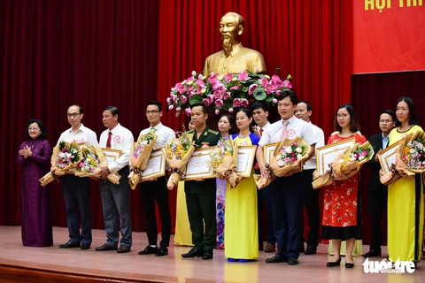 Bế mạc hội thi Giảng viên lý luận chính trị giỏi toàn quốc 2018 - Ảnh 5. Bế mạc hội thi Giảng viên lý luận chính trị giỏi toàn quốc 2018 - Ảnh 5.