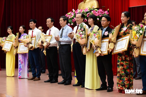 Bế mạc hội thi Giảng viên lý luận chính trị giỏi toàn quốc 2018 - Ảnh 4. Bế mạc hội thi Giảng viên lý luận chính trị giỏi toàn quốc 2018 - Ảnh 4.