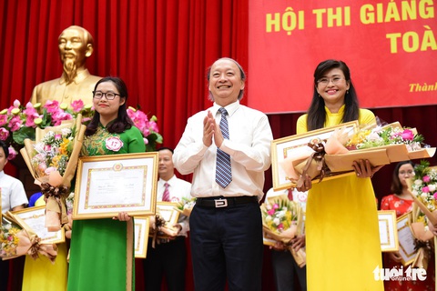 Bế mạc hội thi Giảng viên lý luận chính trị giỏi toàn quốc 2018 - Ảnh 3. Bế mạc hội thi Giảng viên lý luận chính trị giỏi toàn quốc 2018 - Ảnh 3.