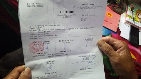 Dân tố lãnh đạo xã ép trả lại tiền hỗ trợ sự cố môi trường biển - Ảnh 2. Dân tố lãnh đạo xã ép trả lại tiền hỗ trợ sự cố môi trường biển - Ảnh 2.