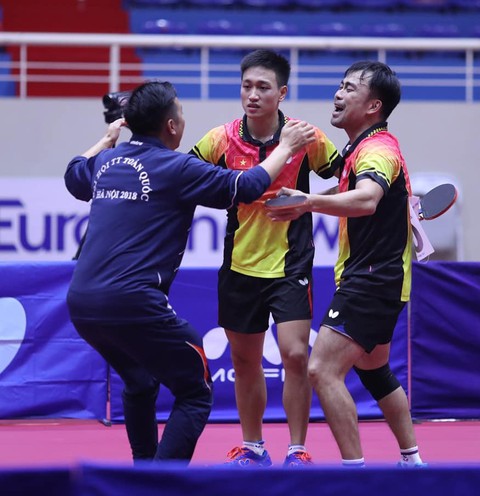 Bóng bàn Hà Nội đại thắng ở Đại hội TDTT toàn quốc 2018 - Ảnh 1. Bóng bàn Hà Nội đại thắng ở Đại hội TDTT toàn quốc 2018 - Ảnh 1.