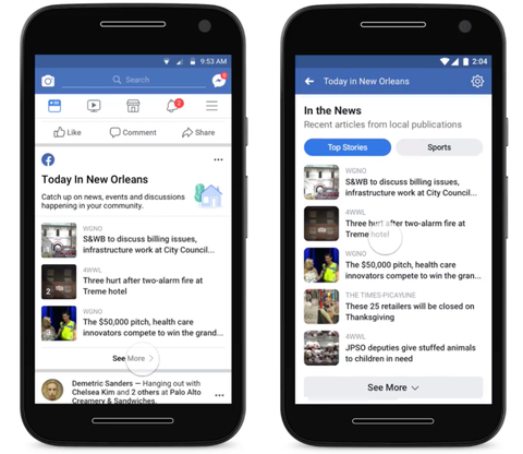 Ngăn tin giả, Facebook cung cấp thêm kênh tin tức địa phương - Ảnh 1. Ngăn tin giả, Facebook cung cấp thêm kênh tin tức địa phương - Ảnh 1.