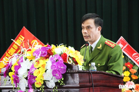 Trưởng Công an TP Vinh trở thành tân chủ tịch UBND TP - Ảnh 1. Trưởng Công an TP Vinh trở thành tân chủ tịch UBND TP - Ảnh 1.