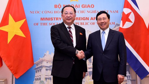 Coi trọng quan hệ hữu nghị Việt Nam - Triều Tiên - Ảnh 1. Coi trọng quan hệ hữu nghị Việt Nam - Triều Tiên - Ảnh 1.