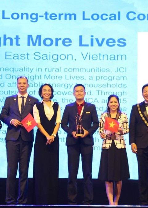 Dự án của JCI Vietnam giành giải thưởng quốc tế - Ảnh 3. Dự án của JCI Vietnam giành giải thưởng quốc tế - Ảnh 3.