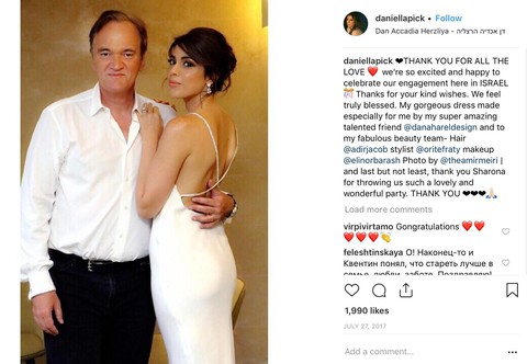 Quentin Tarantino kết hôn với người mẫu Israel - Ảnh 3. Quentin Tarantino kết hôn với người mẫu Israel - Ảnh 3.