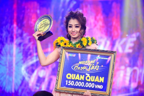 Thu Hằng giành ngôi quán quân Người kể chuyện tình mùa 2 - Ảnh 1. Thu Hằng giành ngôi quán quân Người kể chuyện tình mùa 2 - Ảnh 1.