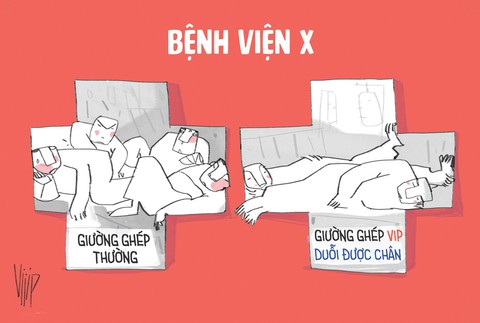 Hí họa: Bệnh của bệnh viện - Ảnh 1. Hí họa: Bệnh của bệnh viện - Ảnh 1.