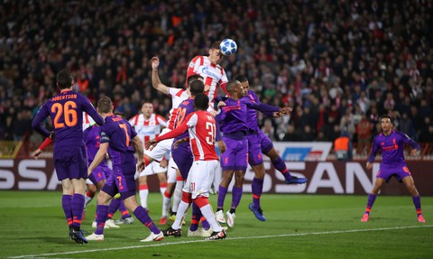 Thua sốc CLB của Serbia, Liverpool tự gây khó ở Champions League - Ảnh 2. Thua sốc CLB của Serbia, Liverpool tự gây khó ở Champions League - Ảnh 2.