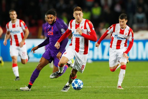 Thua sốc CLB của Serbia, Liverpool tự gây khó ở Champions League - Ảnh 5. Thua sốc CLB của Serbia, Liverpool tự gây khó ở Champions League - Ảnh 5.