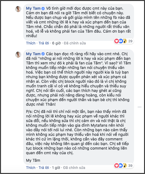 9-11: Sơn Tùng lập kỷ lục mới, Mỹ Tâm phản ứng gay gắt với fan - Ảnh 3. 9-11: Sơn Tùng lập kỷ lục mới, Mỹ Tâm phản ứng gay gắt với fan - Ảnh 3.
