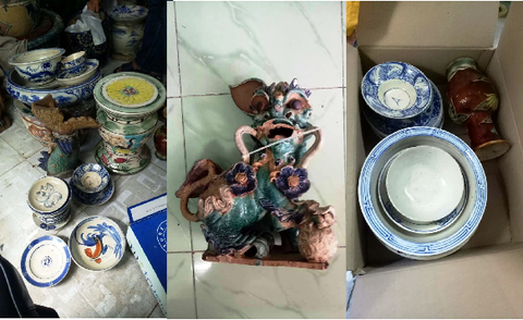 Bắt băng trộm cổ vật cấp quốc gia đem bán… 10 triệu đồng - Ảnh 1. Bắt băng trộm cổ vật cấp quốc gia đem bán… 10 triệu đồng - Ảnh 1.