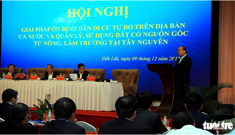 Năm 2025 phải chấm dứt di dân tự do - Ảnh 1. Năm 2025 phải chấm dứt di dân tự do - Ảnh 1.