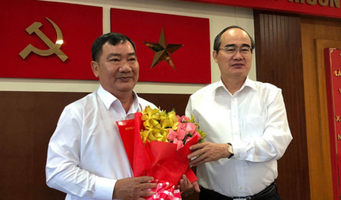 Ông Trần Văn Thuận giữ chức bí thư Quận ủy quận 2 - Ảnh 1. Ông Trần Văn Thuận giữ chức bí thư Quận ủy quận 2 - Ảnh 1.
