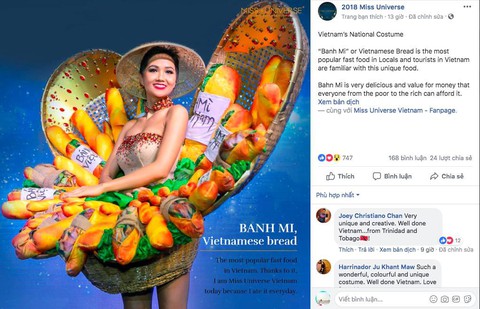 ‘Bánh mì’ của H’Hen Niê được chọn là 1 trong 4 trang phục dân tộc hấp dẫn - Ảnh 1. ‘Bánh mì’ của H’Hen Niê được chọn là 1 trong 4 trang phục dân tộc hấp dẫn - Ảnh 1.