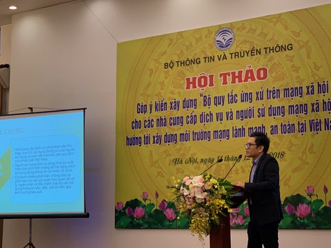 VN xây dựng Bộ quy tắc ứng xử trên mạng xã hội - Ảnh 1. VN xây dựng Bộ quy tắc ứng xử trên mạng xã hội - Ảnh 1.