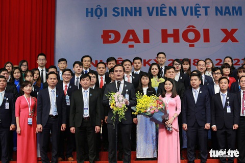 Anh Bùi Quang Huy đắc cử Chủ tịch Hội Sinh viên Việt Nam khóa X - Ảnh 1. Anh Bùi Quang Huy đắc cử Chủ tịch Hội Sinh viên Việt Nam khóa X - Ảnh 1.