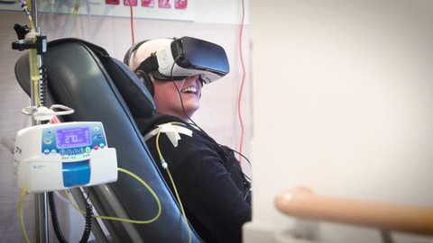 Công nghệ VR có thể giảm đau cho bệnh nhân - Ảnh 1. Công nghệ VR có thể giảm đau cho bệnh nhân - Ảnh 1.
