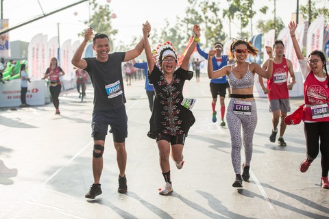 Hơn 8.500 vận động viên dự Giải Marathon Quốc tế TP.HCM Techcombank 2018 - Ảnh 2. Hơn 8.500 vận động viên dự Giải Marathon Quốc tế TP.HCM Techcombank 2018 - Ảnh 2.