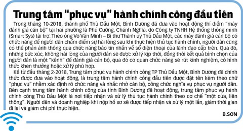 Cải cách hành chính tại Bình Dương: khi chính quyền gửi thư “chúc mừng”, “chia buồn”… - Ảnh 3. Cải cách hành chính tại Bình Dương: khi chính quyền gửi thư “chúc mừng”, “chia buồn”… - Ảnh 3.