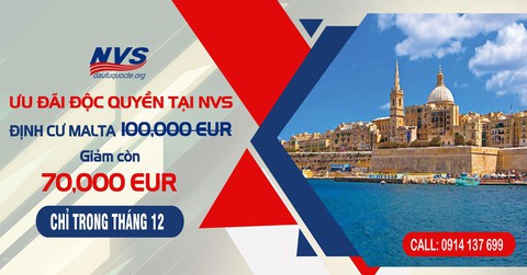 Định cư Malta nhận quốc tịch Châu Âu cho 4 thế hệ với 1,8 tỉ đồng - Ảnh 3. Định cư Malta nhận quốc tịch Châu Âu cho 4 thế hệ với 1,8 tỉ đồng - Ảnh 3.