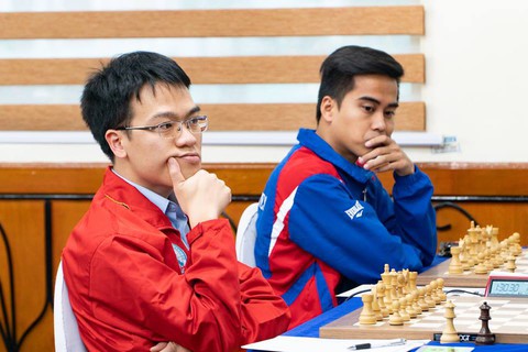 Lê Quang Liêm bị đàn em “níu chân” ở giải châu Á - Ảnh 1. Lê Quang Liêm bị đàn em “níu chân” ở giải châu Á - Ảnh 1.