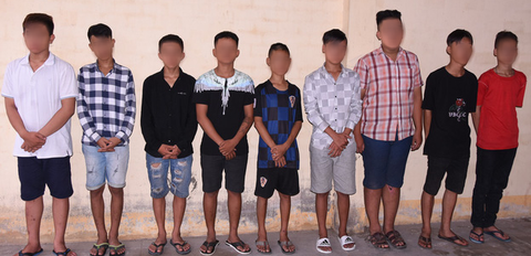 Bắt băng cướp nhí chuyên cướp tài sản của học sinh - Ảnh 1. Bắt băng cướp nhí chuyên cướp tài sản của học sinh - Ảnh 1.