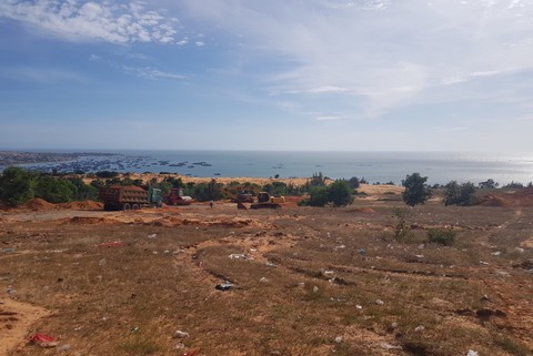 Cận cảnh công trường dự án biệt thự biển tại Phan Thiết - Ảnh 2. Cận cảnh công trường dự án biệt thự biển tại Phan Thiết - Ảnh 2.