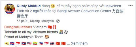 CĐV Hàn Quốc ngay lập tức chúc mừng tuyển Việt Nam vô địch - Ảnh 3. CĐV Hàn Quốc ngay lập tức chúc mừng tuyển Việt Nam vô địch - Ảnh 3.