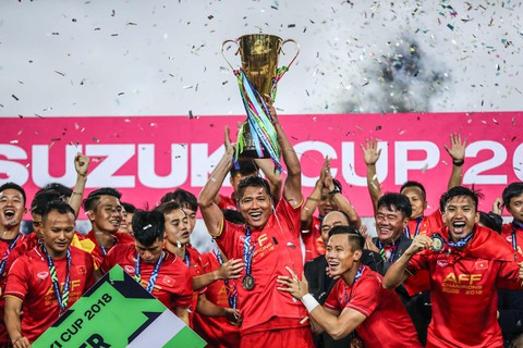 Việt Nam lần thứ hai vô địch AFF Cup - Ảnh 1. Việt Nam lần thứ hai vô địch AFF Cup - Ảnh 1.