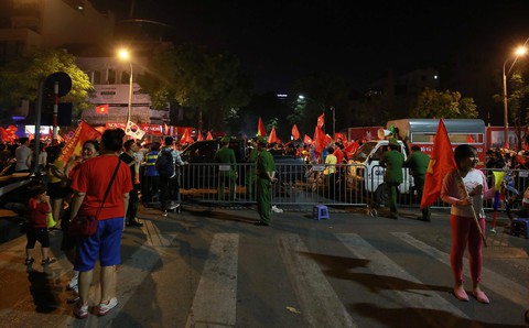 Hà Nội cấm nhiều tuyến phố phục vụ chung kết AFF Cup 2018 - Ảnh 1. Hà Nội cấm nhiều tuyến phố phục vụ chung kết AFF Cup 2018 - Ảnh 1.