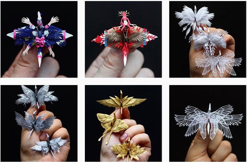 Ngắm những chú hạc giấy origami đẹp ngỡ ngàng - Ảnh 1. Ngắm những chú hạc giấy origami đẹp ngỡ ngàng - Ảnh 1.