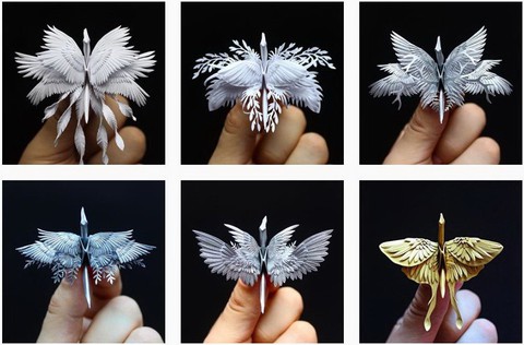 Ngắm những chú hạc giấy origami đẹp ngỡ ngàng - Ảnh 6. Ngắm những chú hạc giấy origami đẹp ngỡ ngàng - Ảnh 6.