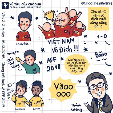 Hí họa tuyển Việt Nam tràn ngập mạng xã hội - Ảnh 6. Hí họa tuyển Việt Nam tràn ngập mạng xã hội - Ảnh 6.