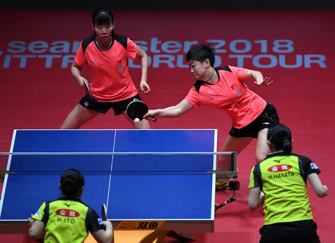 Thần đồng bóng bàn Nhật Bản hạ đo ván sao Trung Quốc ở Grand Finals - Ảnh 3. Thần đồng bóng bàn Nhật Bản hạ đo ván sao Trung Quốc ở Grand Finals - Ảnh 3.