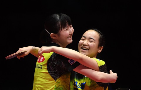 Thần đồng bóng bàn Nhật Bản hạ đo ván sao Trung Quốc ở Grand Finals - Ảnh 1. Thần đồng bóng bàn Nhật Bản hạ đo ván sao Trung Quốc ở Grand Finals - Ảnh 1.