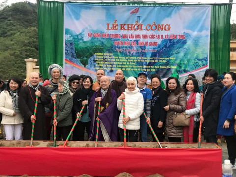 Xây trường cho trẻ em, trao nhà tình nghĩa cho cựu chiến binh - Ảnh 1. Xây trường cho trẻ em, trao nhà tình nghĩa cho cựu chiến binh - Ảnh 1.
